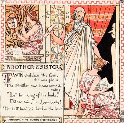 Brother and Sister, Illustration from 